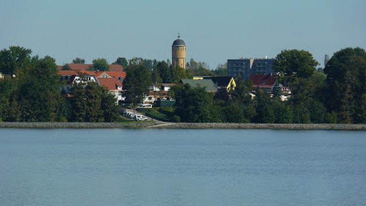 Rötha mit Blick auf den historischen Wasserturm