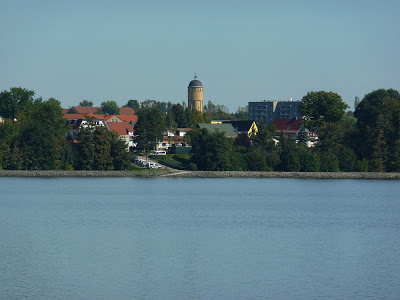 Rötha mit Blick auf den historischen Wasserturm